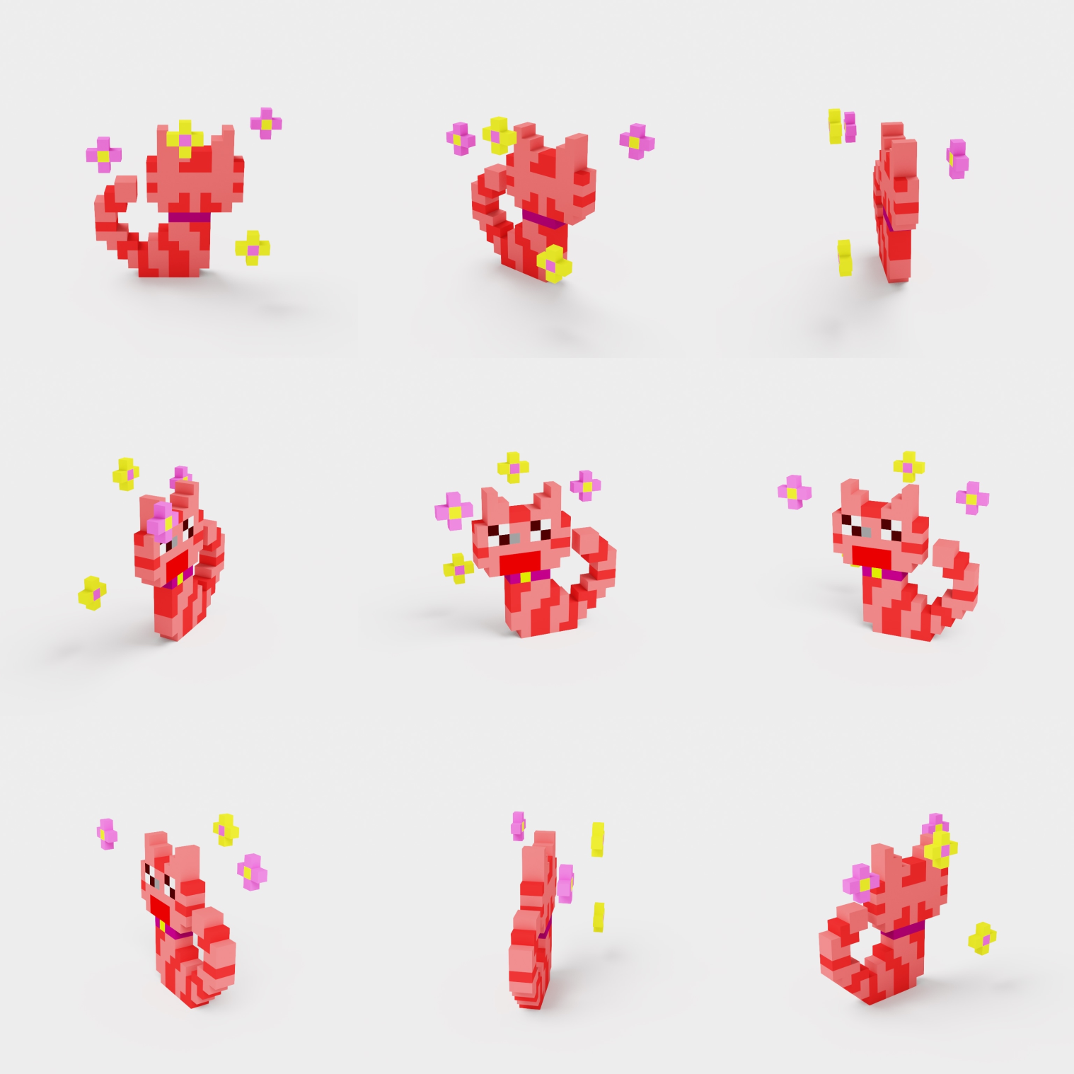 ラッキーアニマル#0002（DotAnimals）