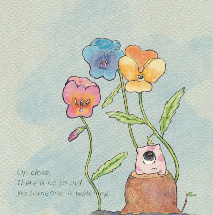 The Strange Little Pansy（不思議な小さなパンジー）（HOSHICO）