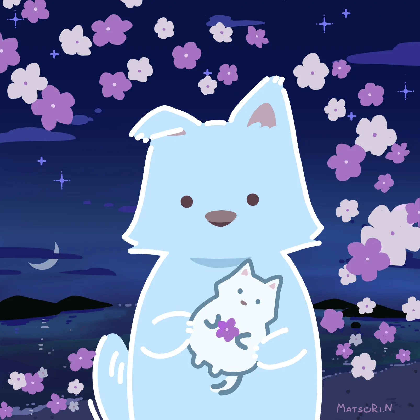 眠れない夜に（夏乃まつり）