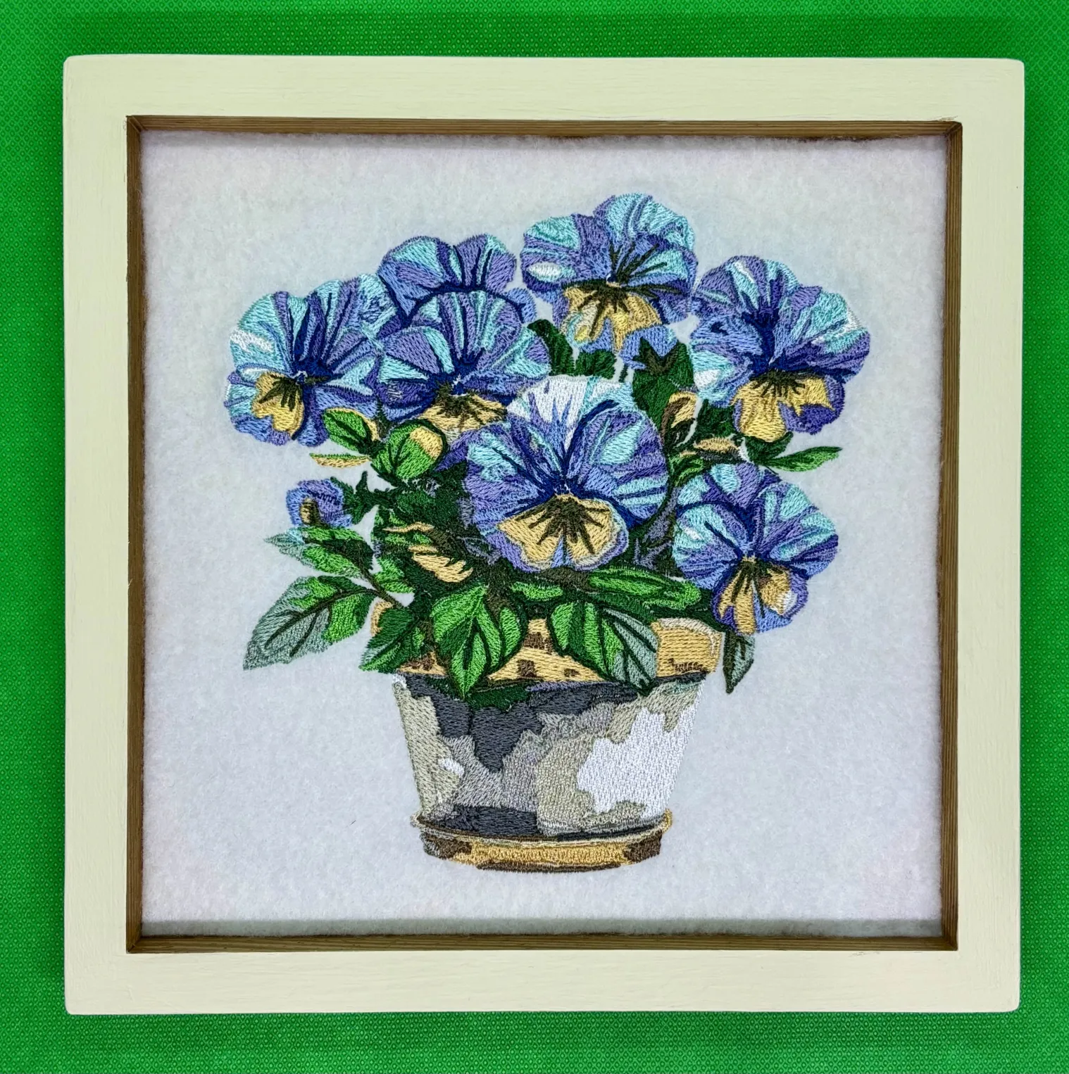 パンジー鉢植えNo.1/10（marines cafe）